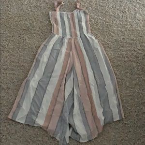 striped jumpsuit